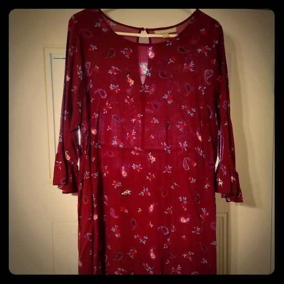 Cute Calico style Midi Dress - Picture 1 of 4